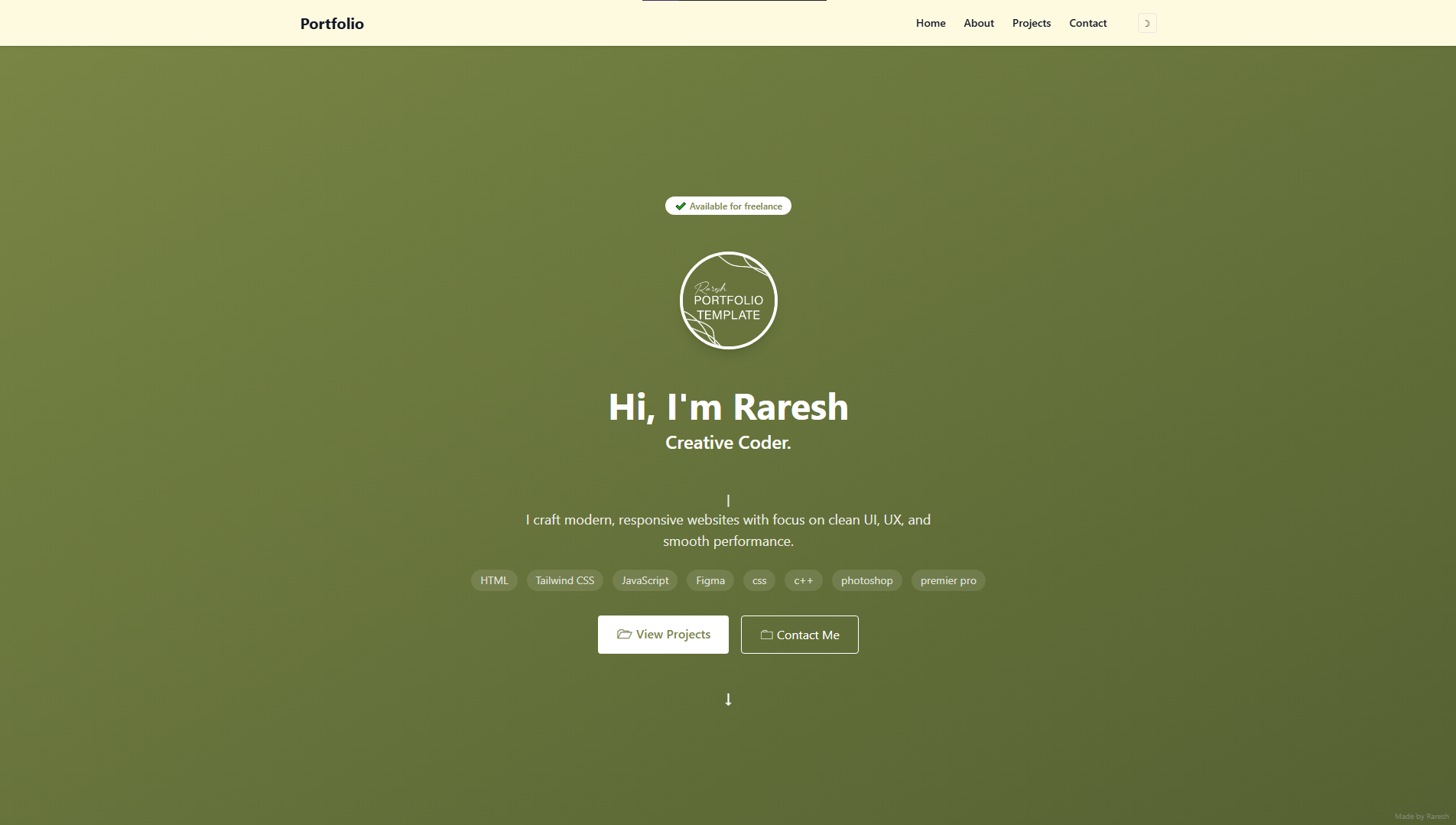 Site template